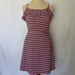 Today Only! $9 Mossimo Pink & Gray Striped Dress